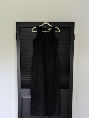 Boden Black Sleeveless Jumpsuit